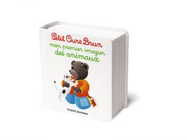 Couverture de Mon premier imagier des animaux Petit Ours Brun