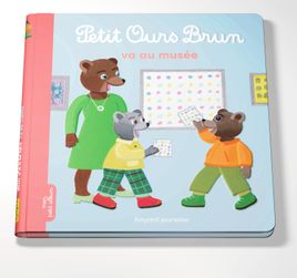 Couverture de Petit Ours Brun va au musée