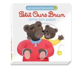 Couverture de Petit Ours Brun aime son papa