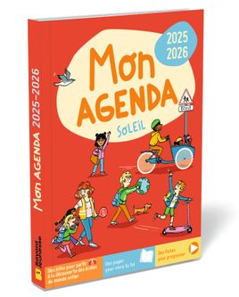 Couverture de Mon agenda soleil 2025-2026